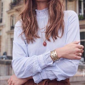 Sezane Cathy blouse 38 size 6 plus free gift!